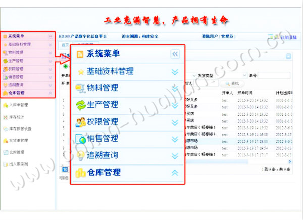 产品追踪追溯