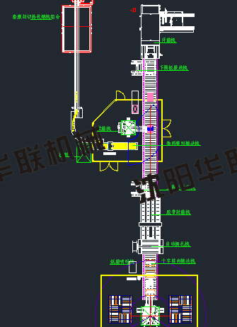 方便面粉丝等桶装产品的自动包装生产线方案